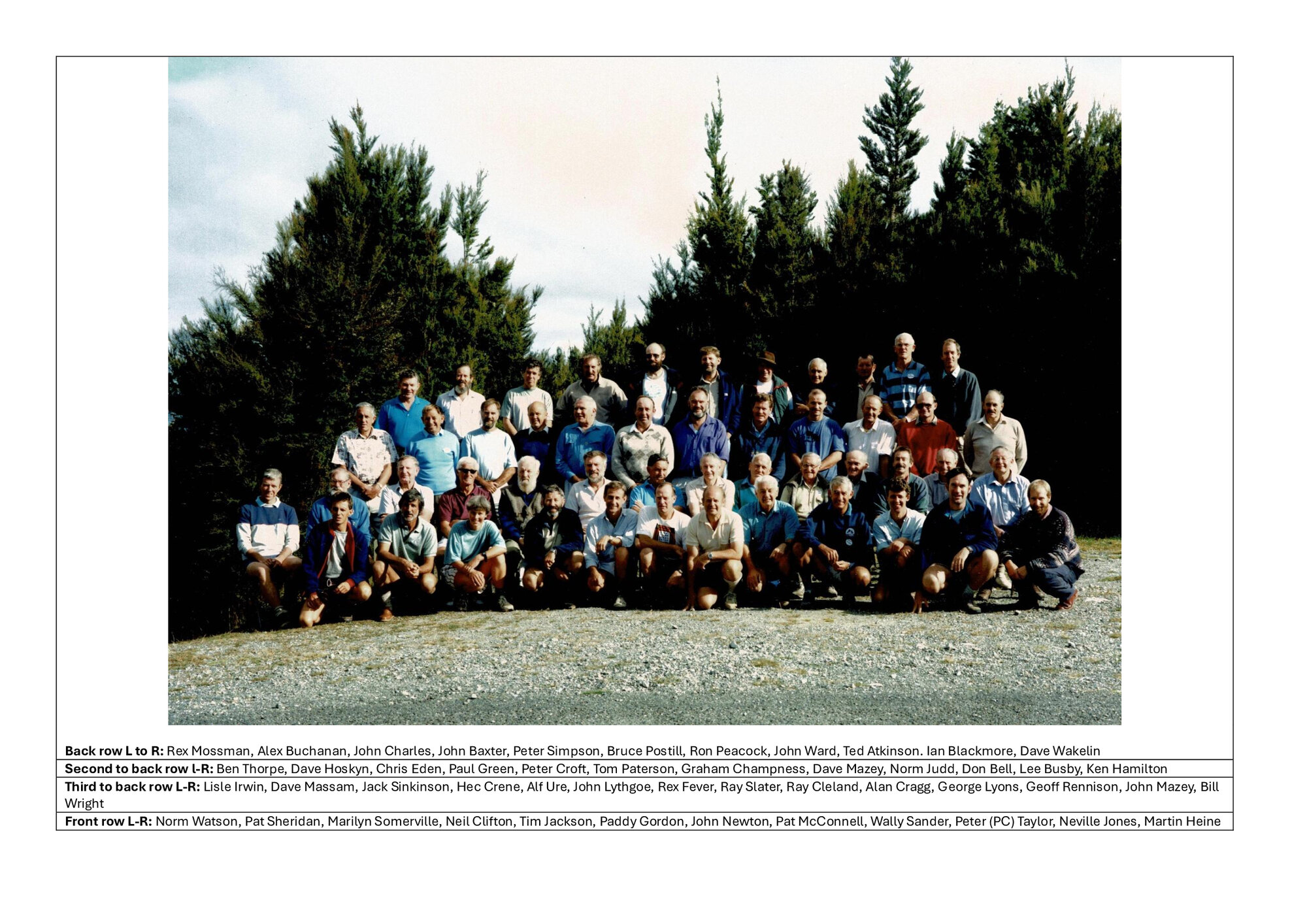 Ranger Group Photo 1993