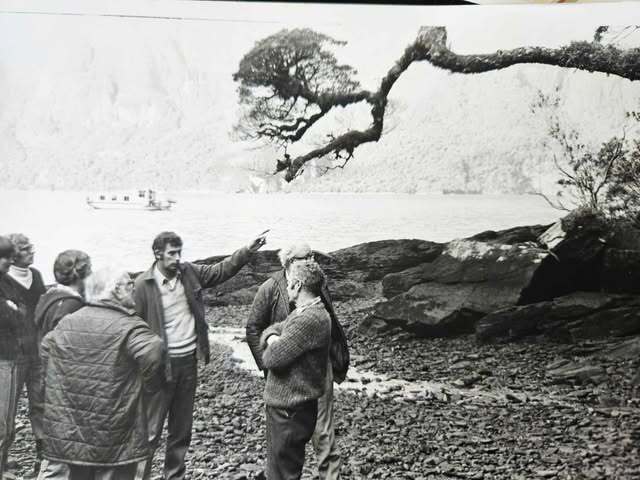 FNP Board Inspection Secretary Island 20/8/1977