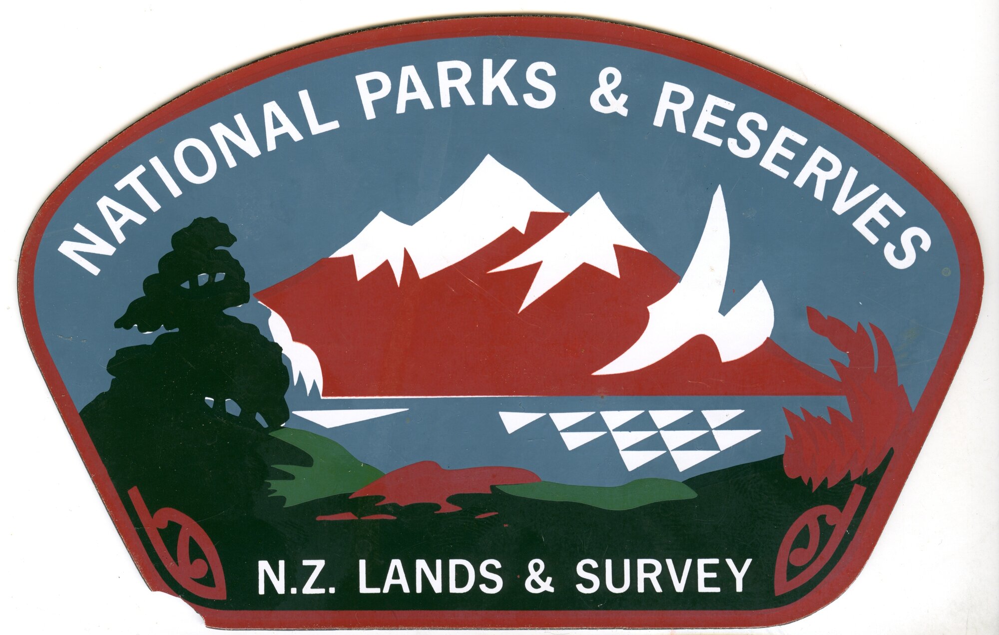 Parks and Reserve crest as magnet