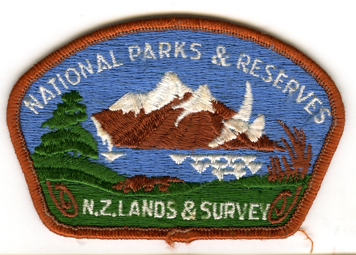 Parks and Reserve crest as embroidered patch