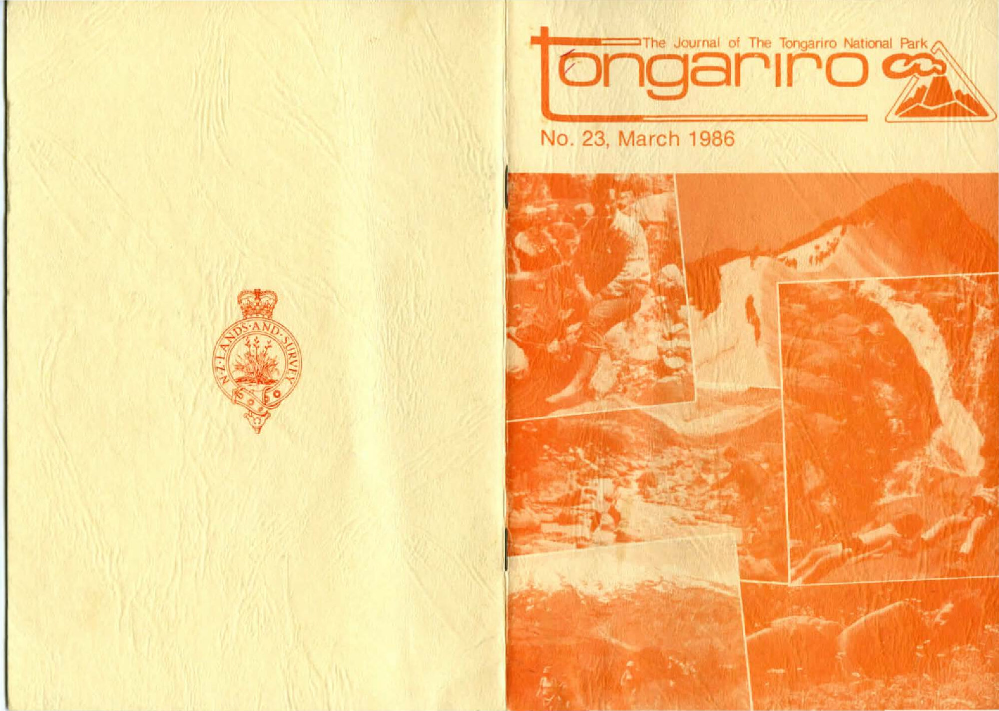 The Journal of the Tongariro National Park No 23 March 1986