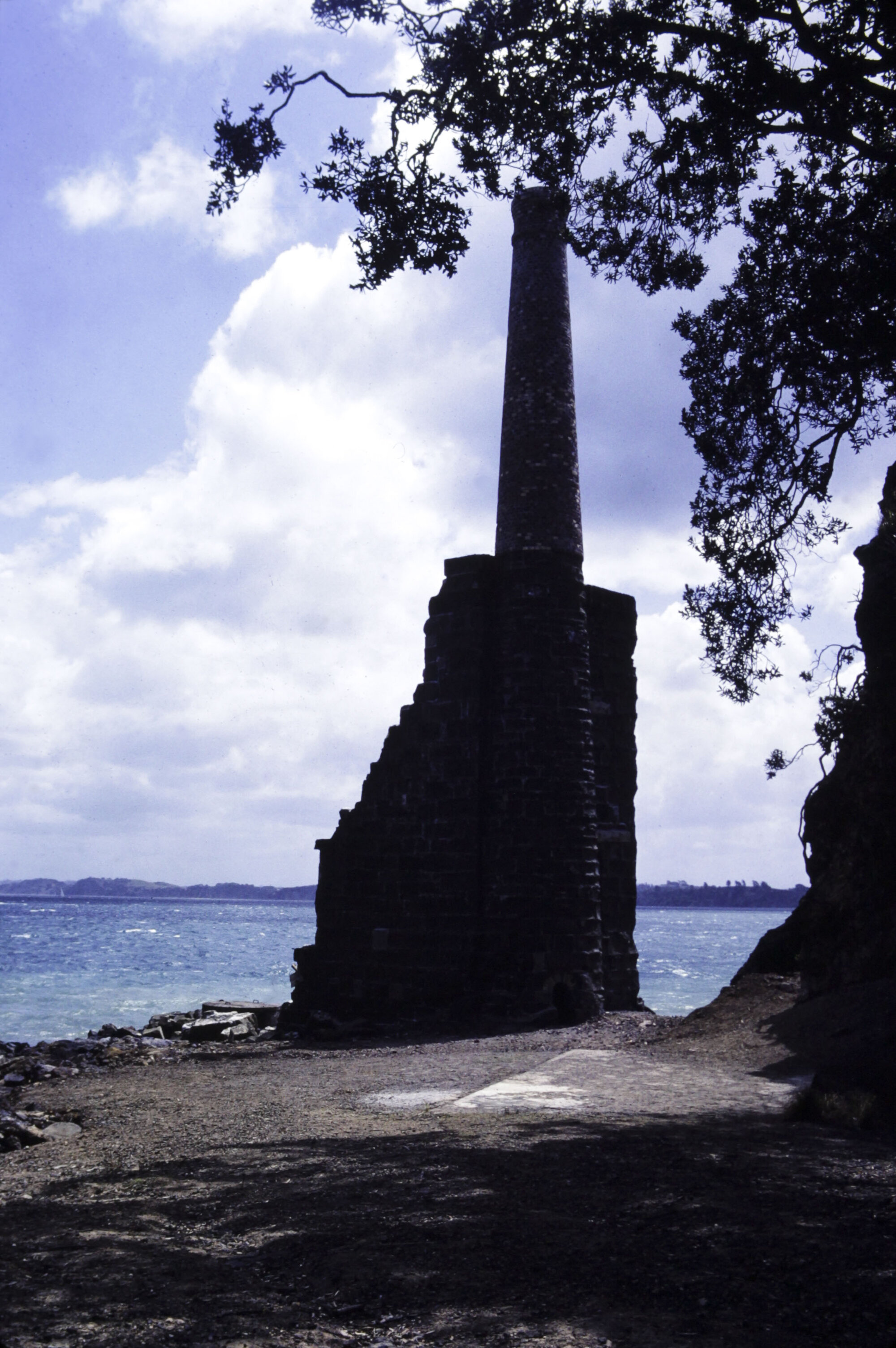 Coppermine chimney on Kawau Island