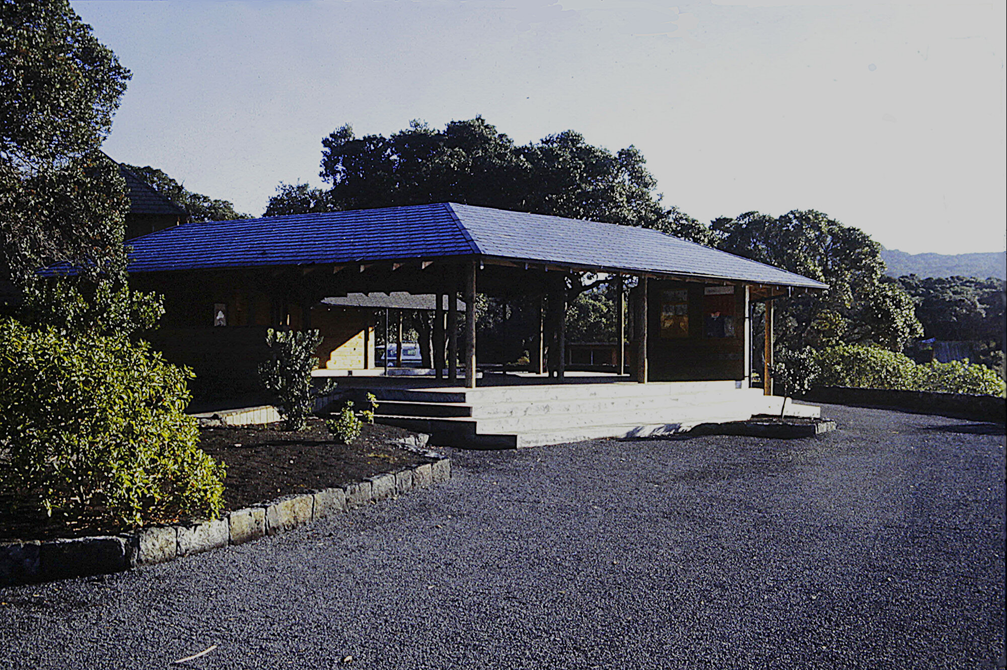 Shelter at Rangitoto wharf, Rangitoto Island