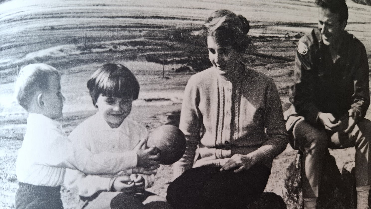 Donald Bell and Family Aoraki-Mt Cook c1968