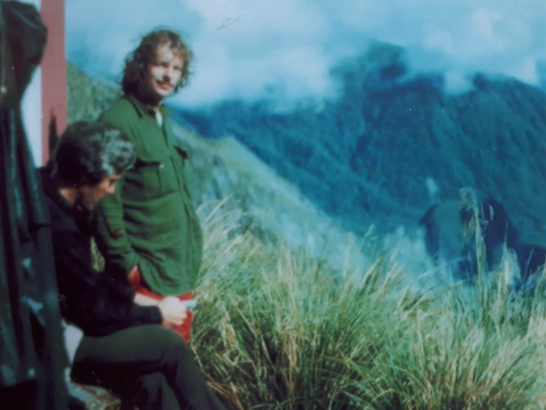 Murray Reedy at Chancellor Hut Westland Tai Poutini National Park