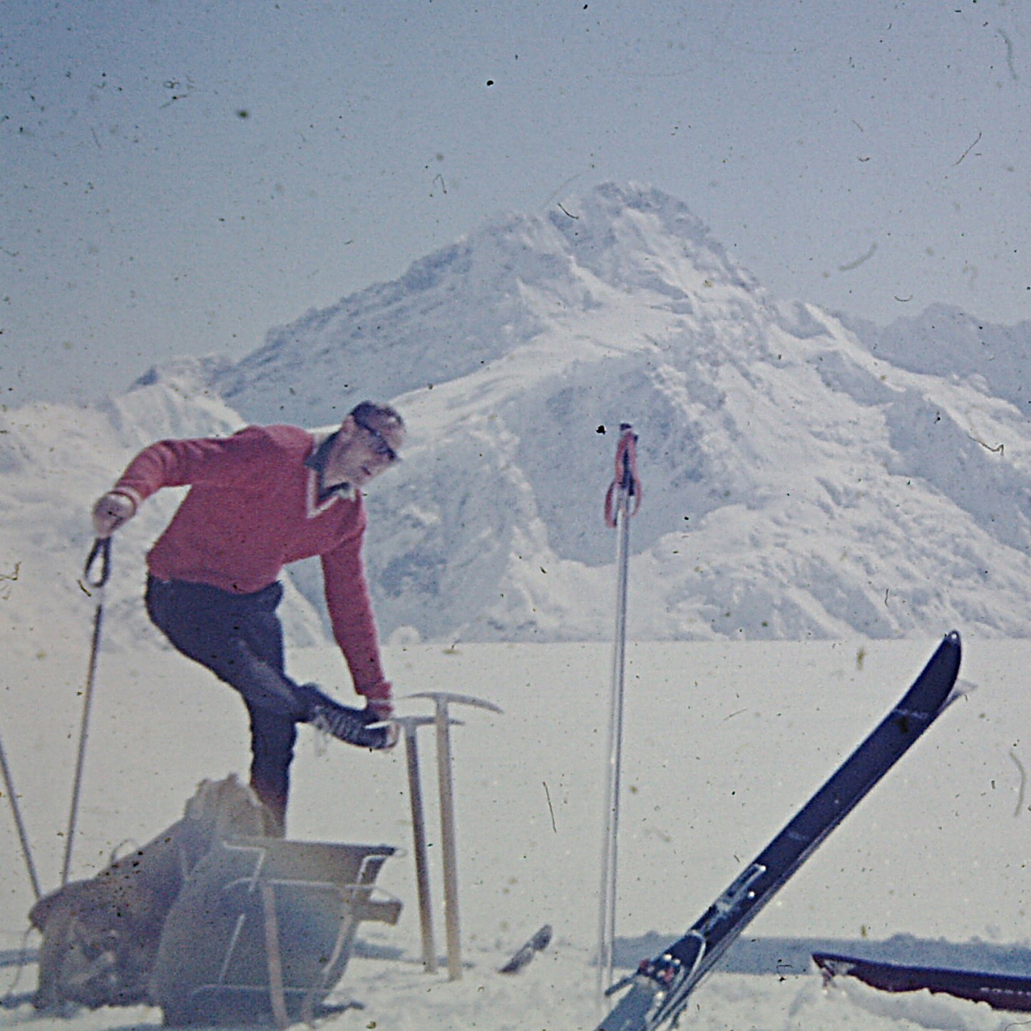 Mervyn Burke at Annette Plateau 1966