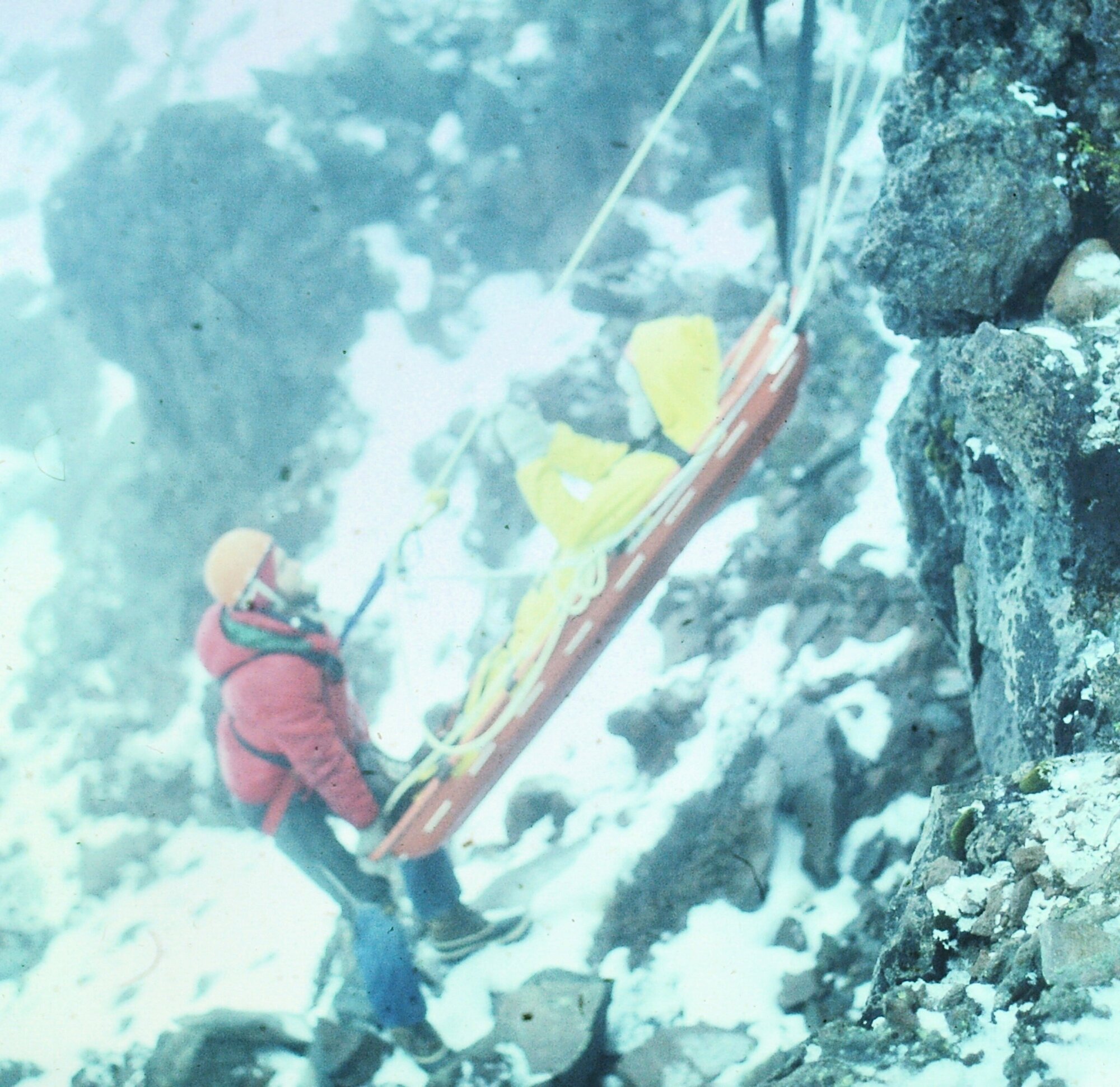 Mount Ruapehu Alpine Rescue training
