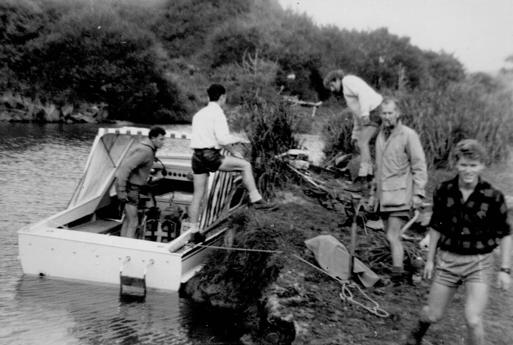 New park boat, Lake Waikaremoana