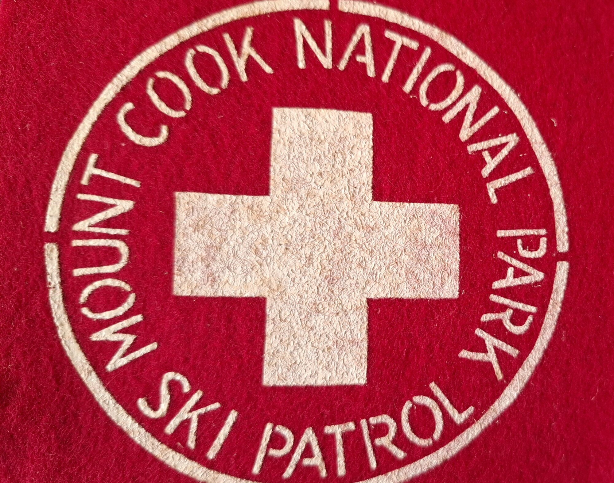 Badge created for the Tasman Glacier Ski Patrol