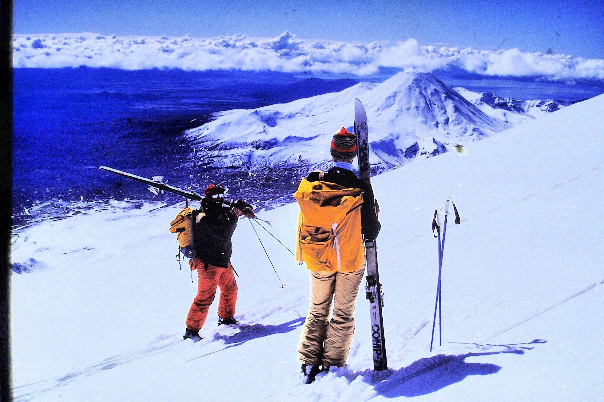 Skiing, Tongariro National Park 1975