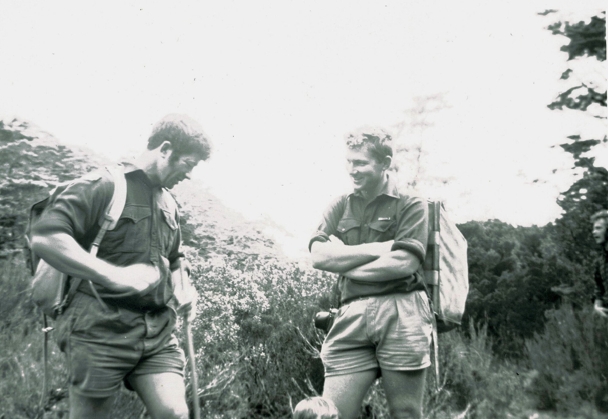 Pat Devlin and Rex Mossman