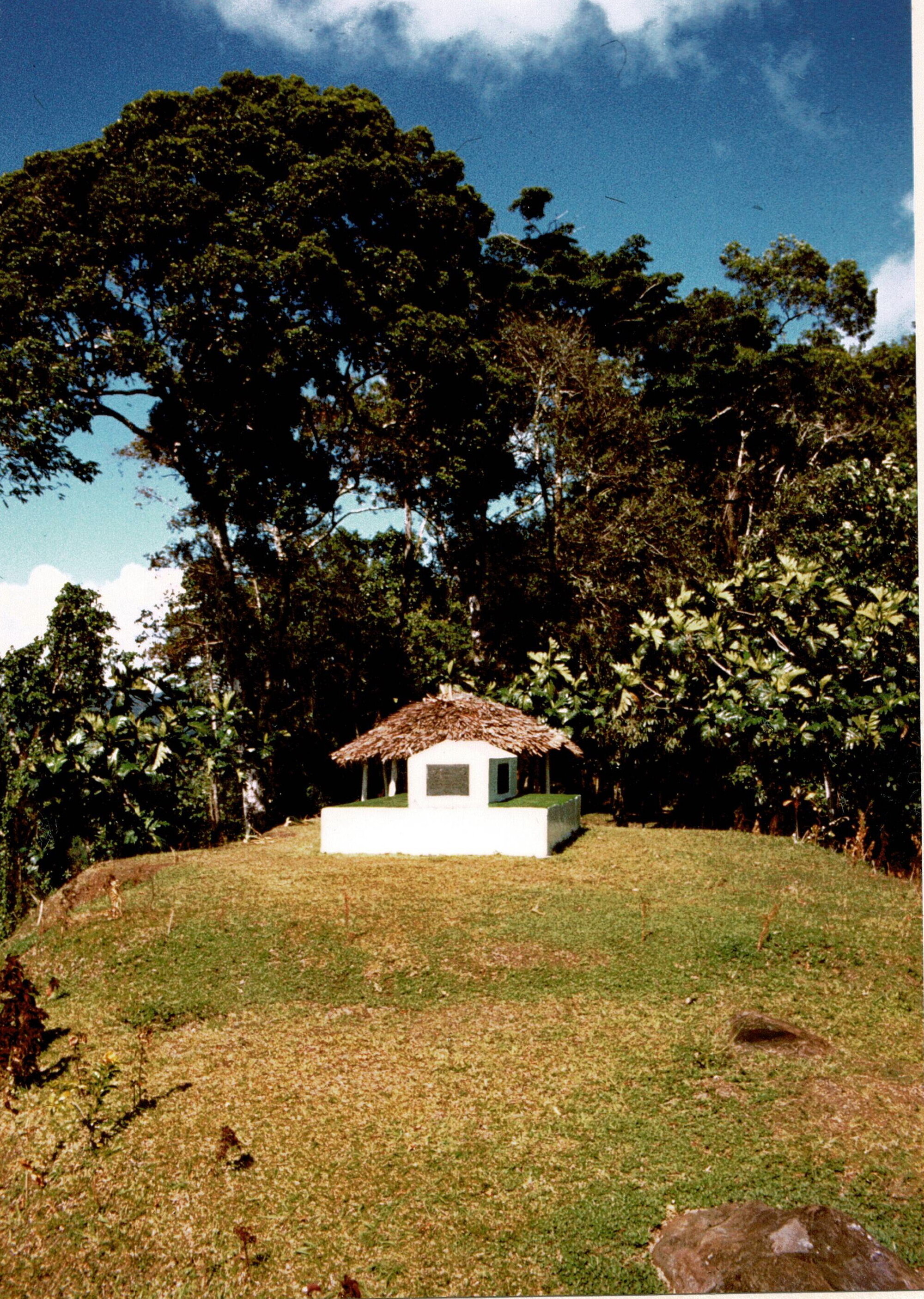 Robert Louis Stevenson's grave