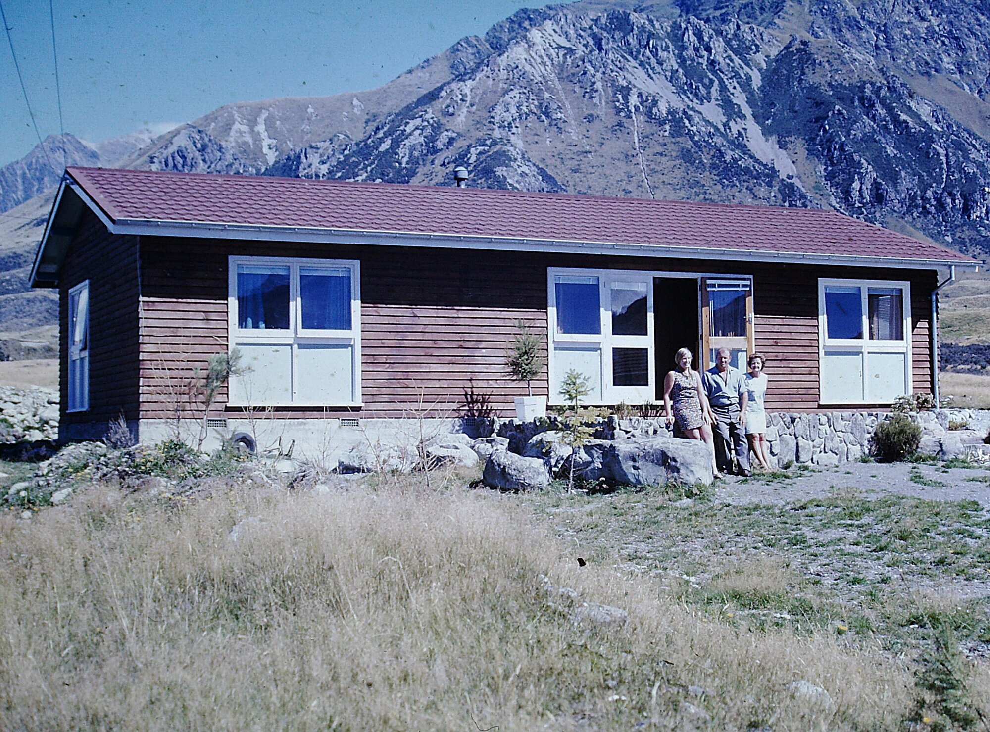 Rangers house at Aoraki Mt Cook National Park