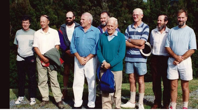 Arthurs Pass rangers: Ranger reunion at Nelson Lakes National Park 1993
