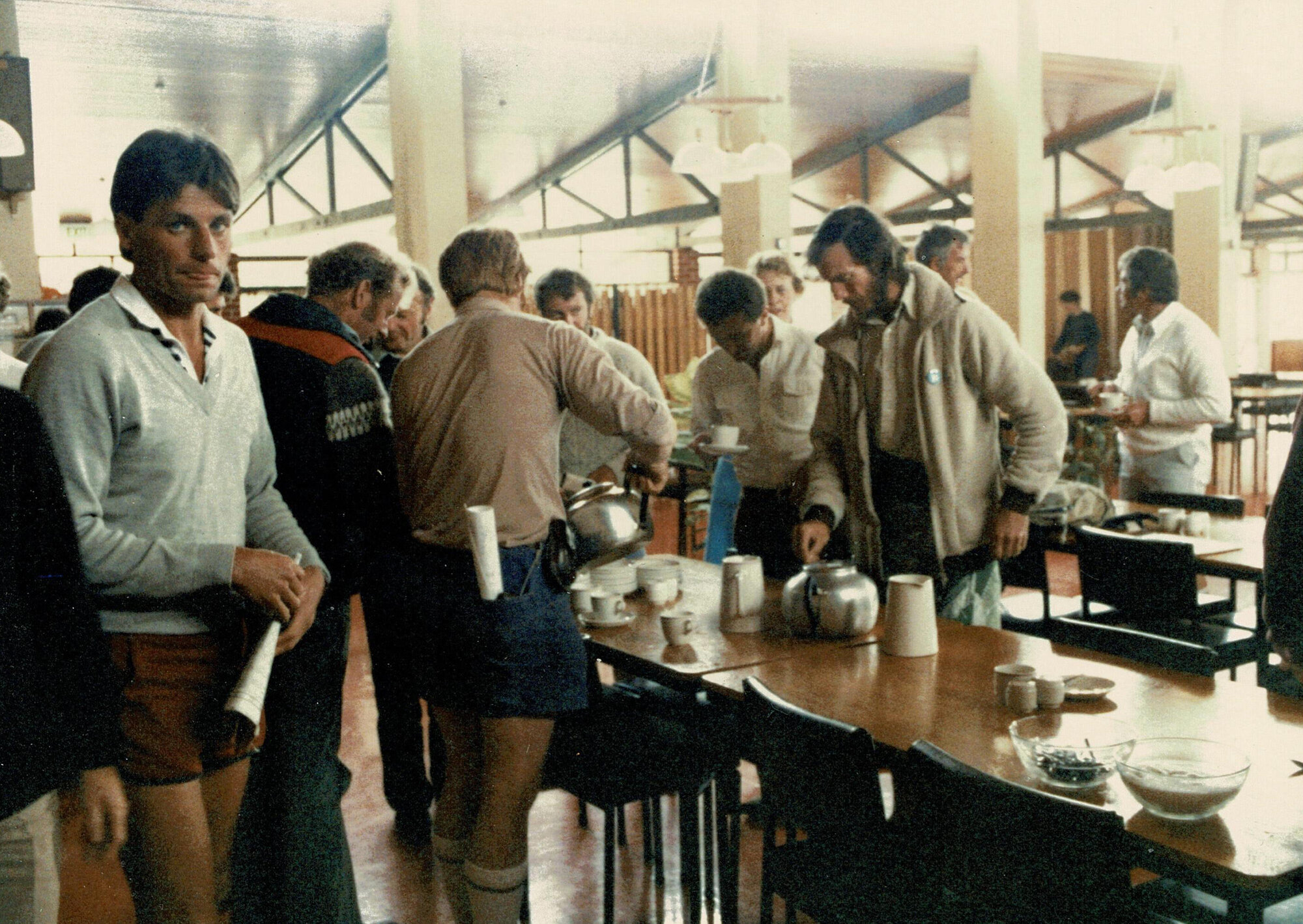 Morning tea time: Lincoln College