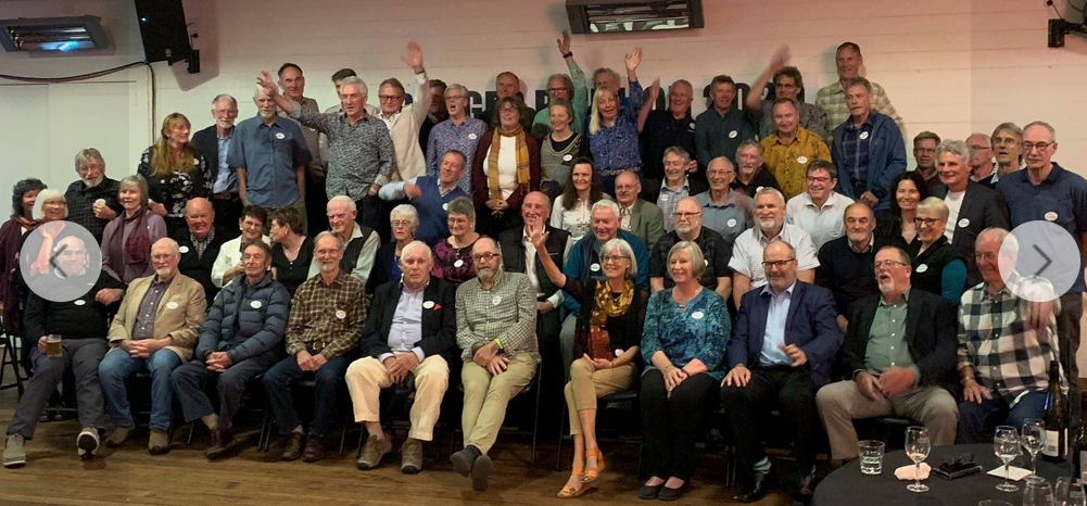 Group photo: Ranger reunion 2020