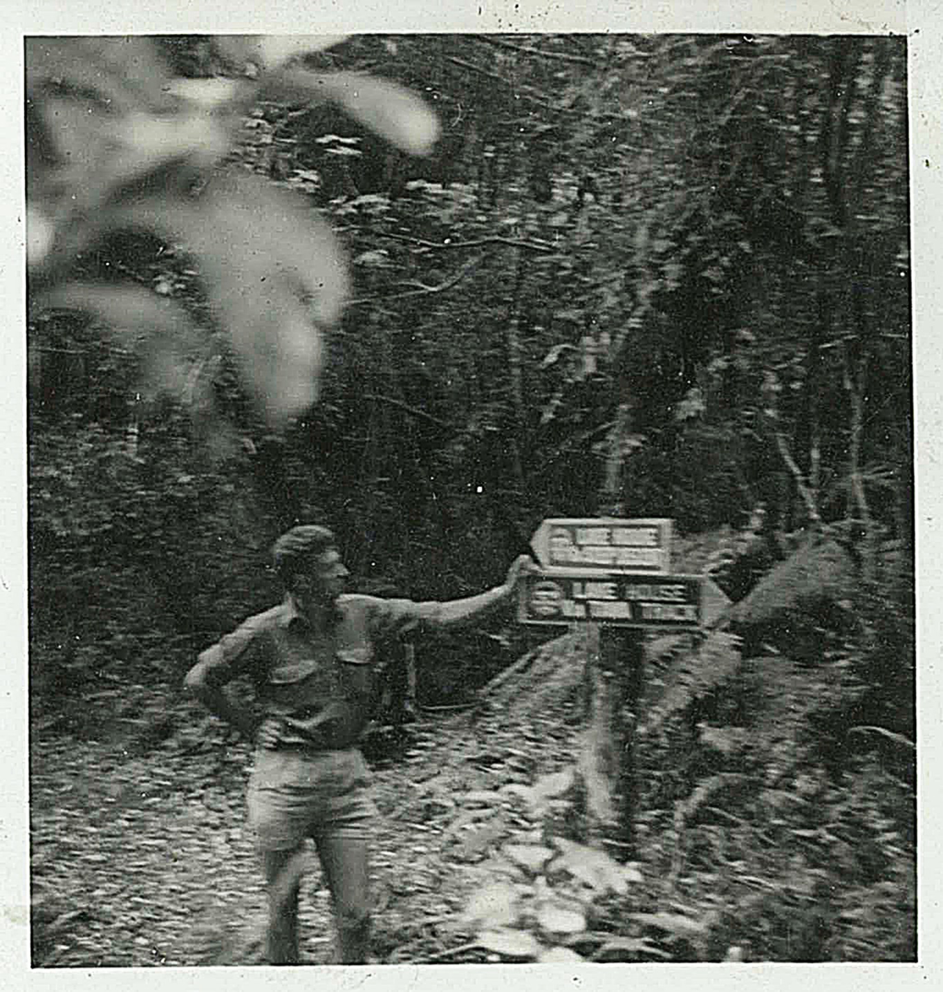 Wally and signs used in the 1960s
