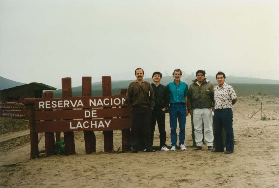 Park staff: Lomas de Lachay National Reserve: Peru