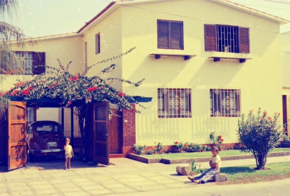 Sheridan's house in Lima, Peru