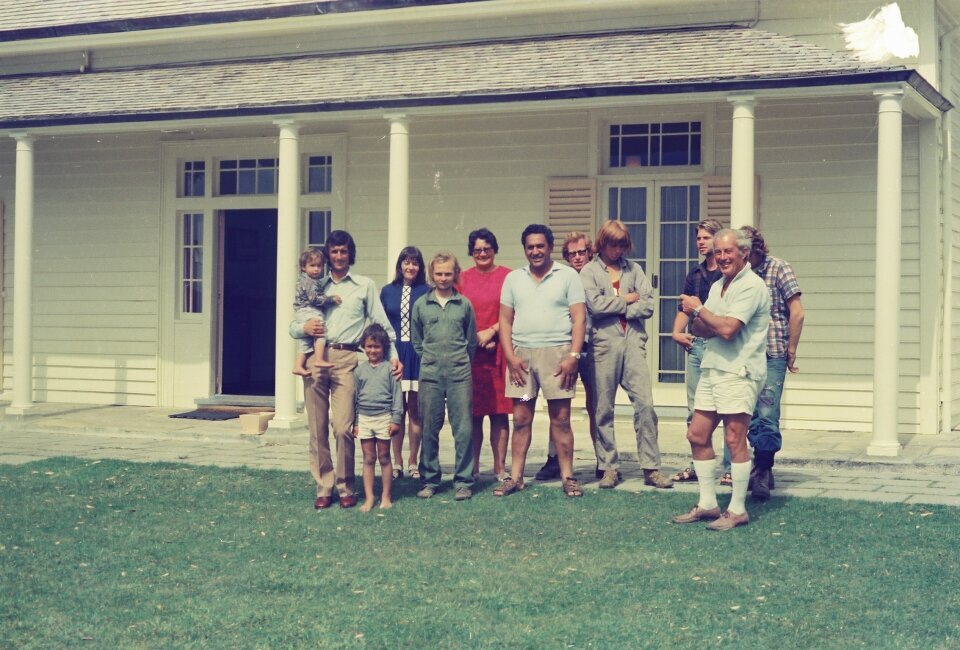 Waitangi Staff 1975: Waitangi Treaty Grounds