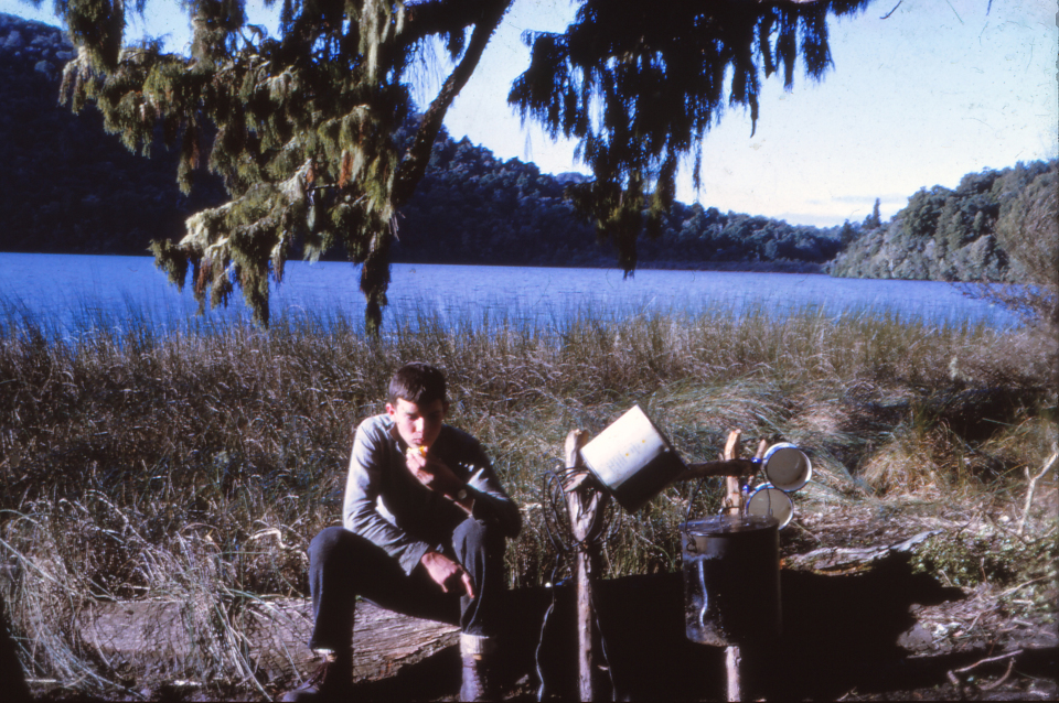 Lake Rotopounamu in Pihanga Reserve: Tongariro National Park