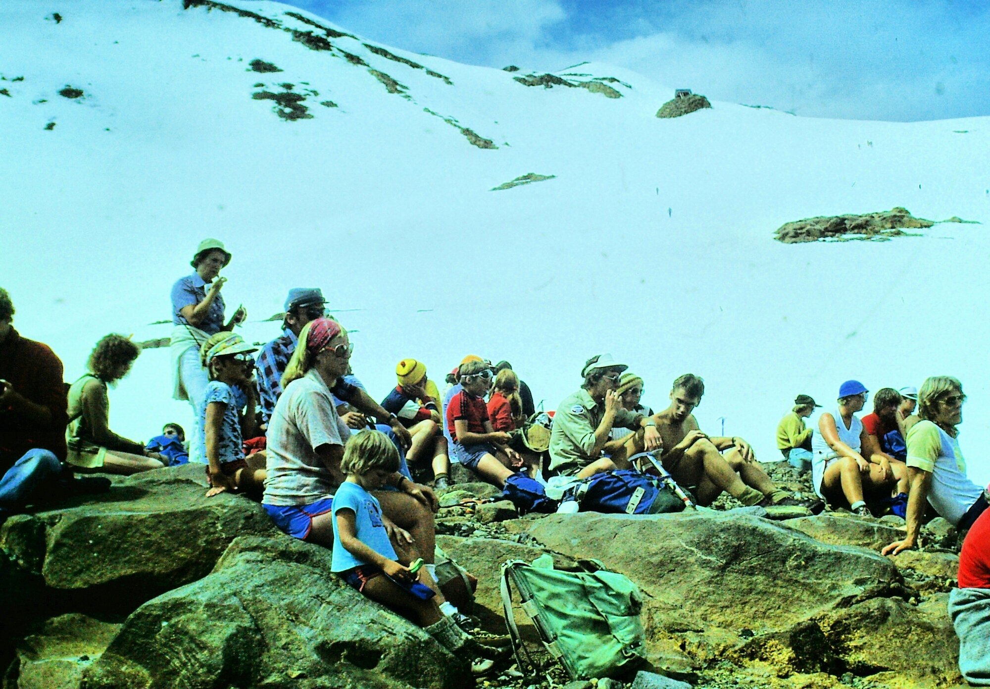 Summer Holiday Programme to Crater Lake Mt Ruapehu 1981