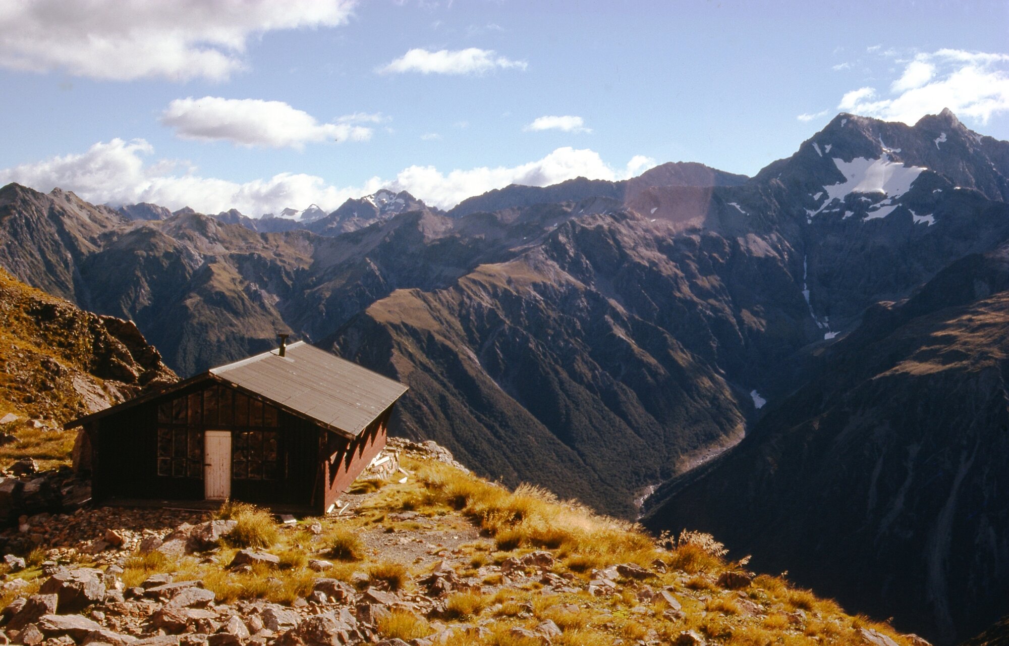 Pages Shelter, Temple Basin Arthur's Pass 1986/87