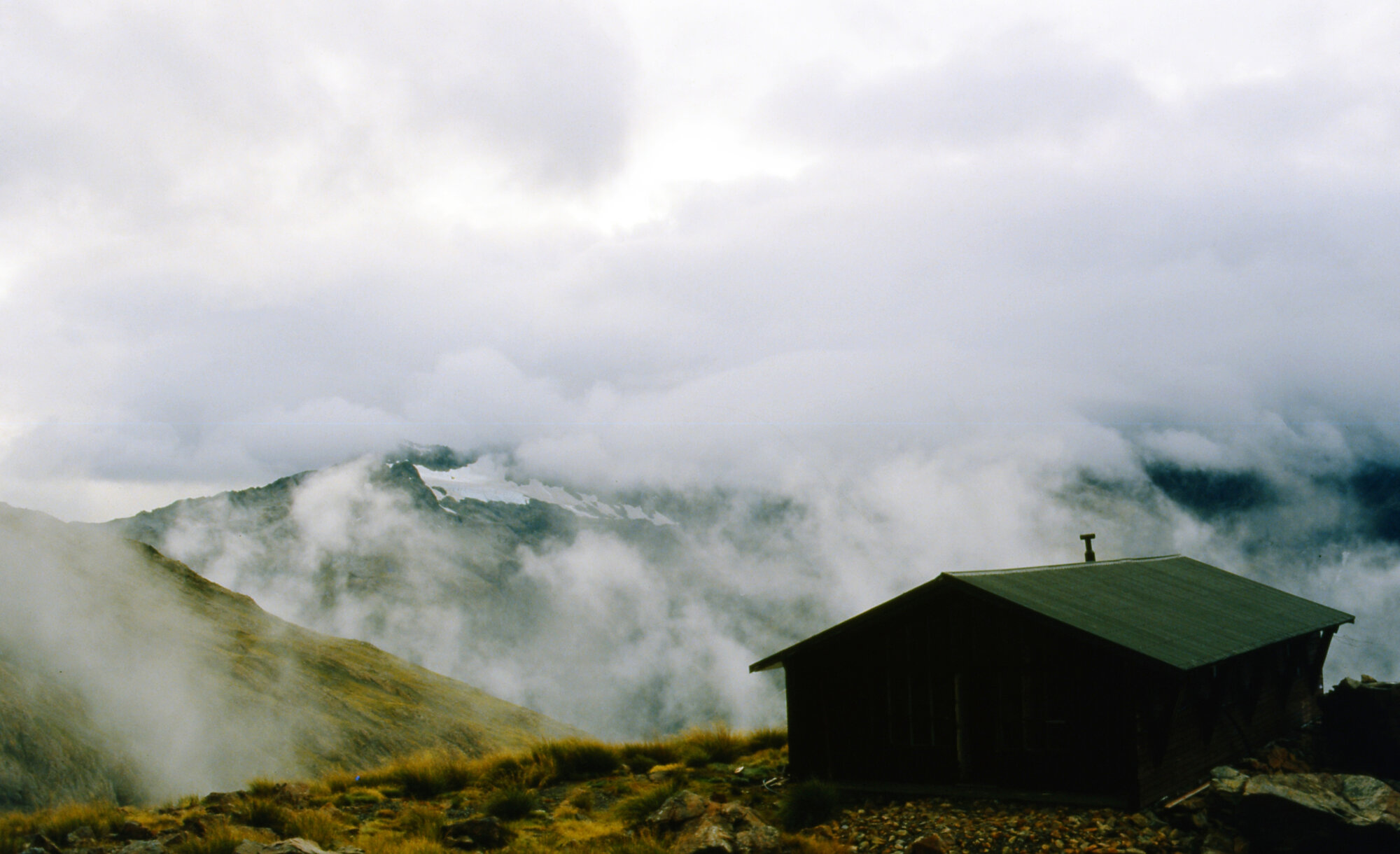 Pages Shelter, Temple Basin Arthur's Pass 1986/87