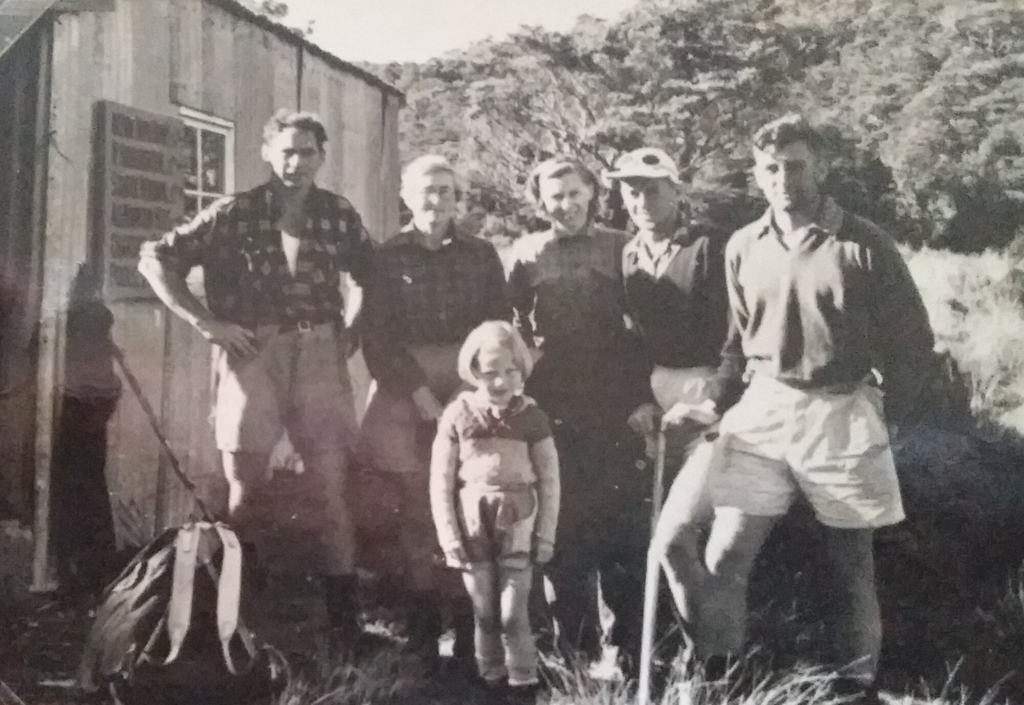 Old Whakapapaiti Hut, Tongariro National Park 1955