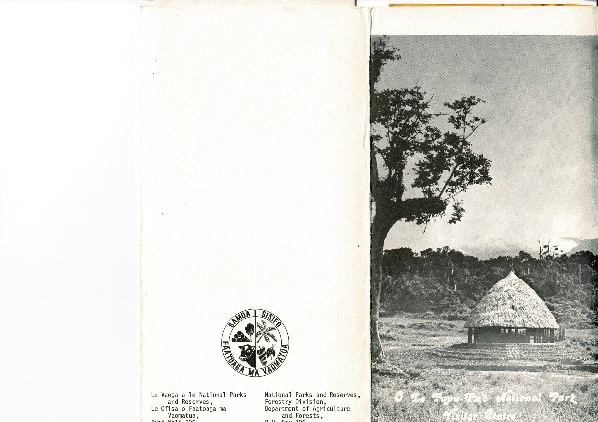 Visitor Centre Opening-Cover for Brochures