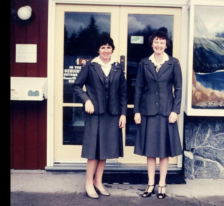 Receptionists uniforms: Fiordland National Park