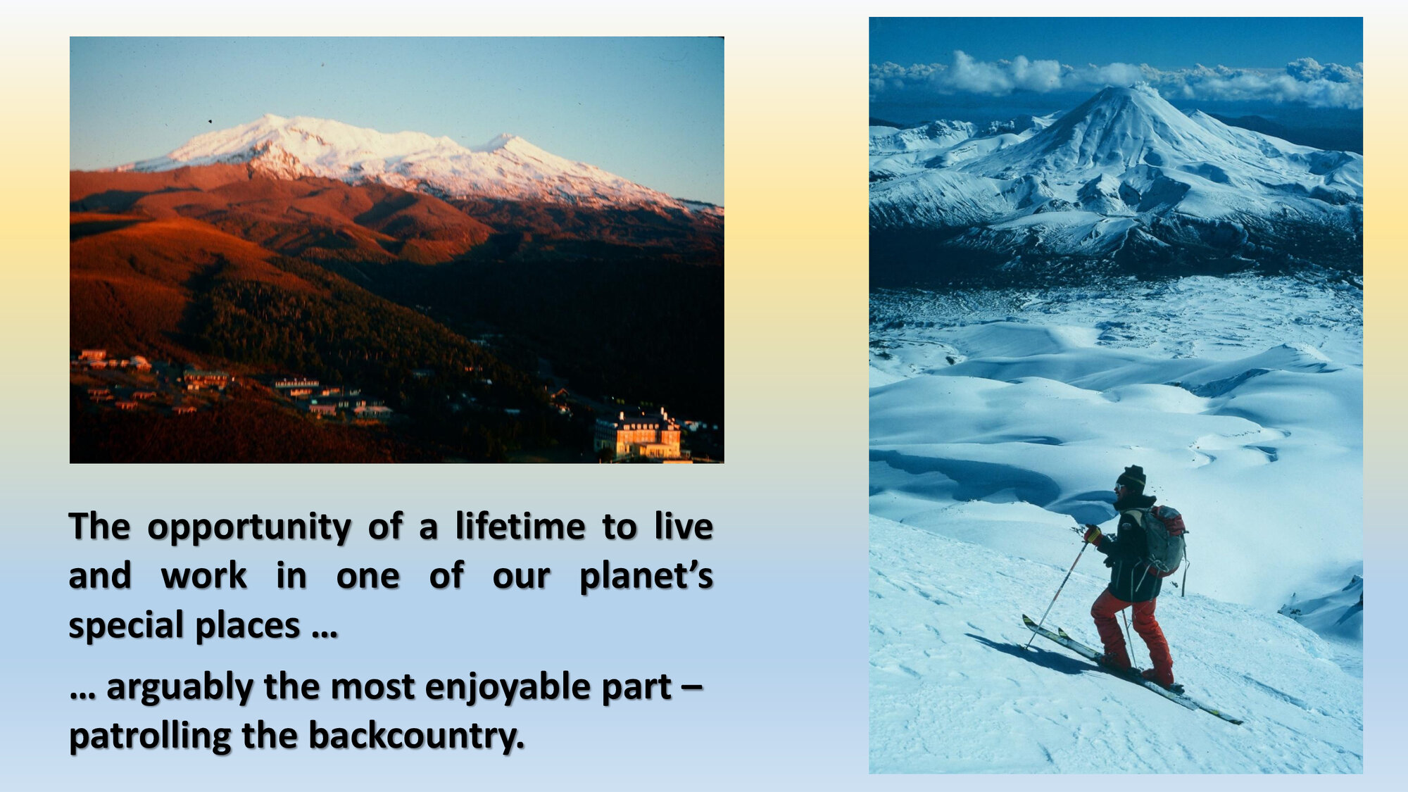 "Our Conservation Journey": Tongariro National Park