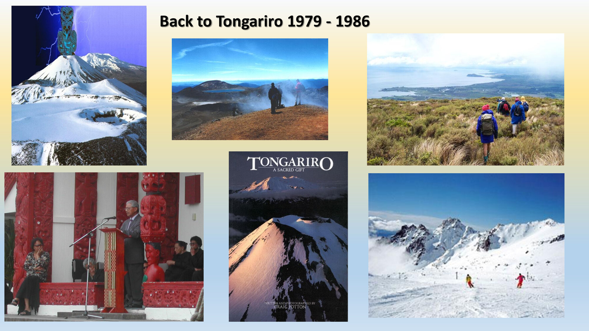 "Our Conservation Journey": Back to Tongariro National Park 1979-1986