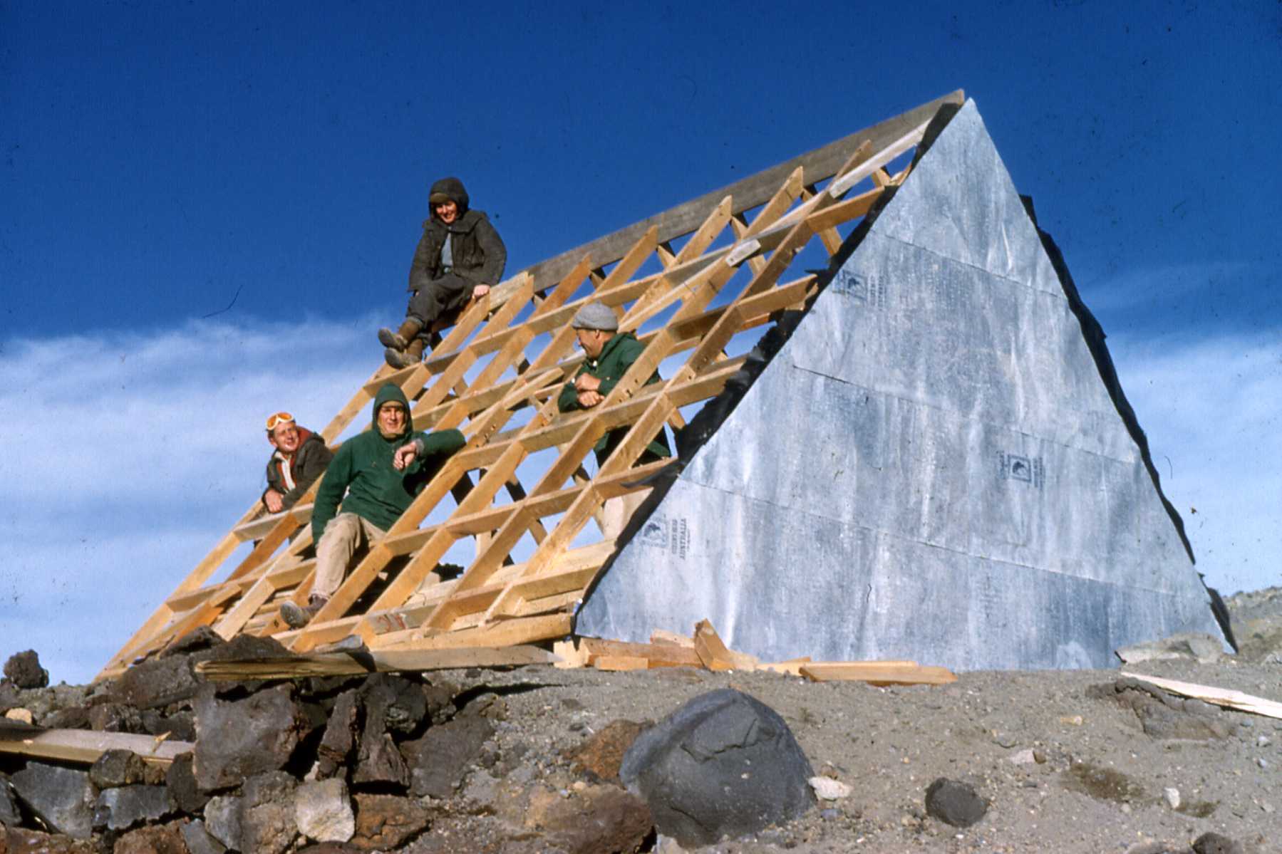 Dome Shelter construction 1961