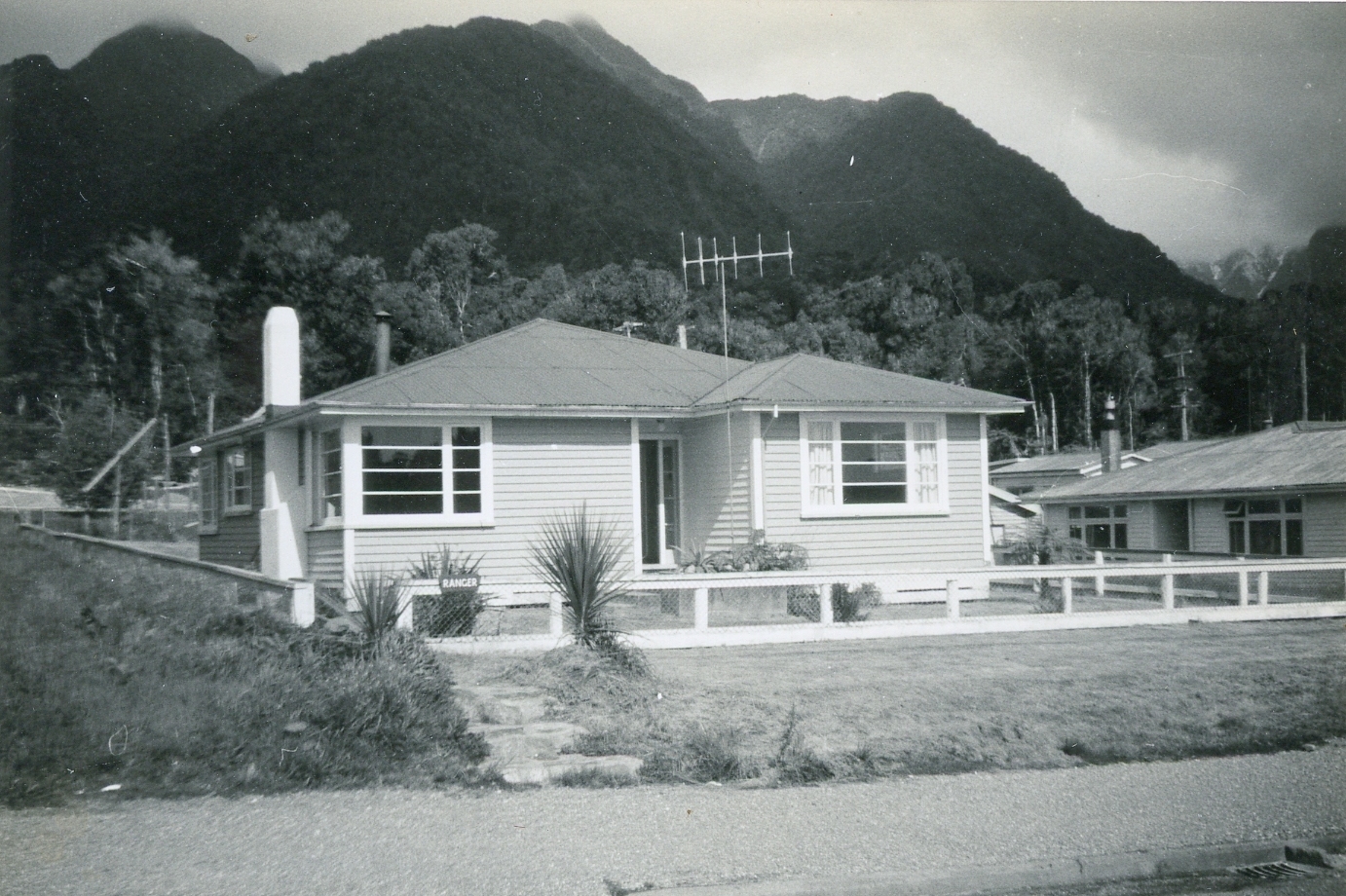 Fox Glacier Ranger's accommodation 1972 and 2024