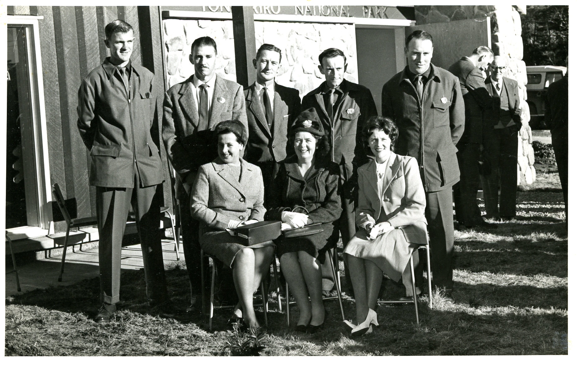Opening Park HQ 1962 at Tongariro National Park