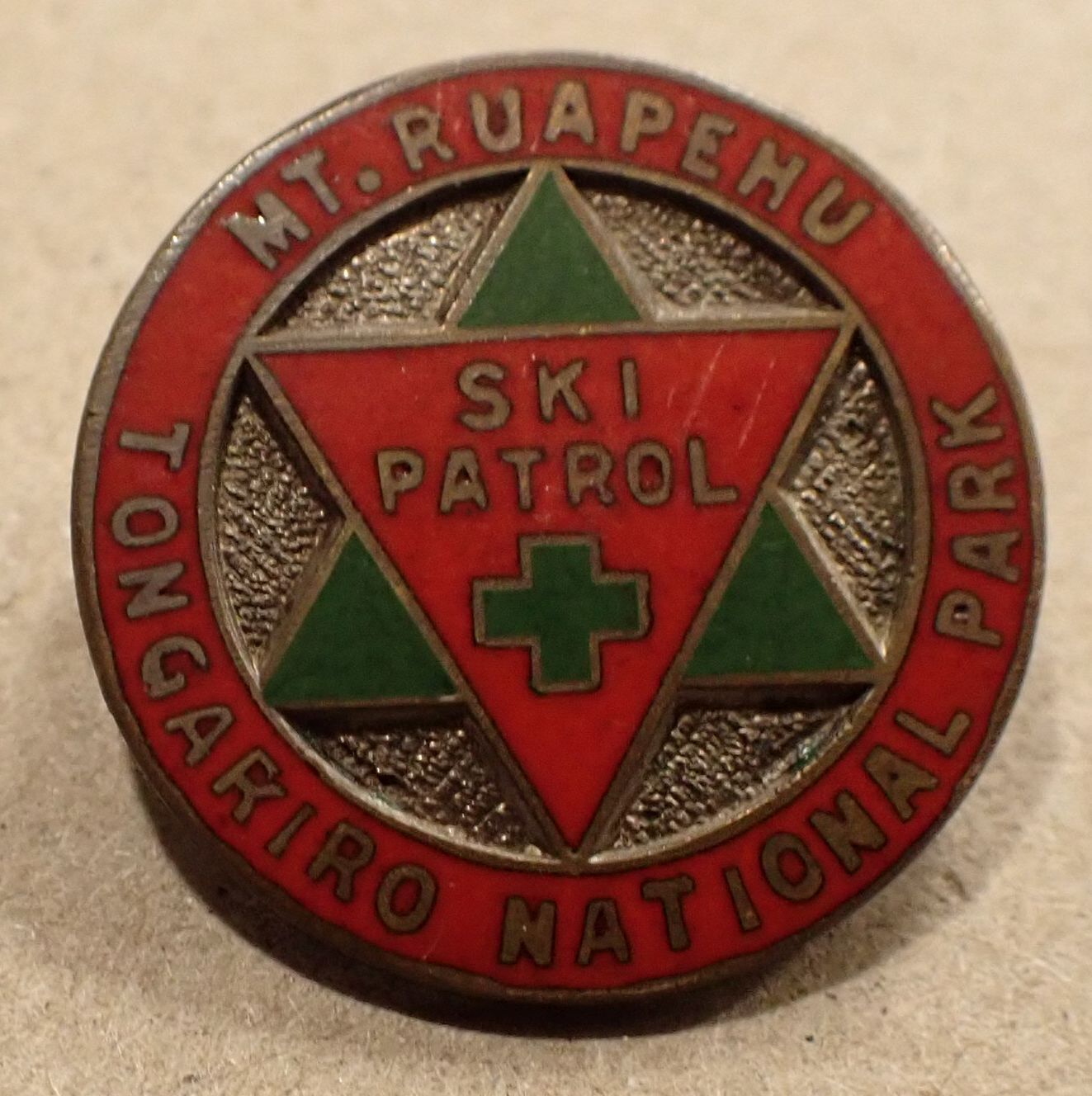 Mount Ruapehu Ski Patrol Badges 
