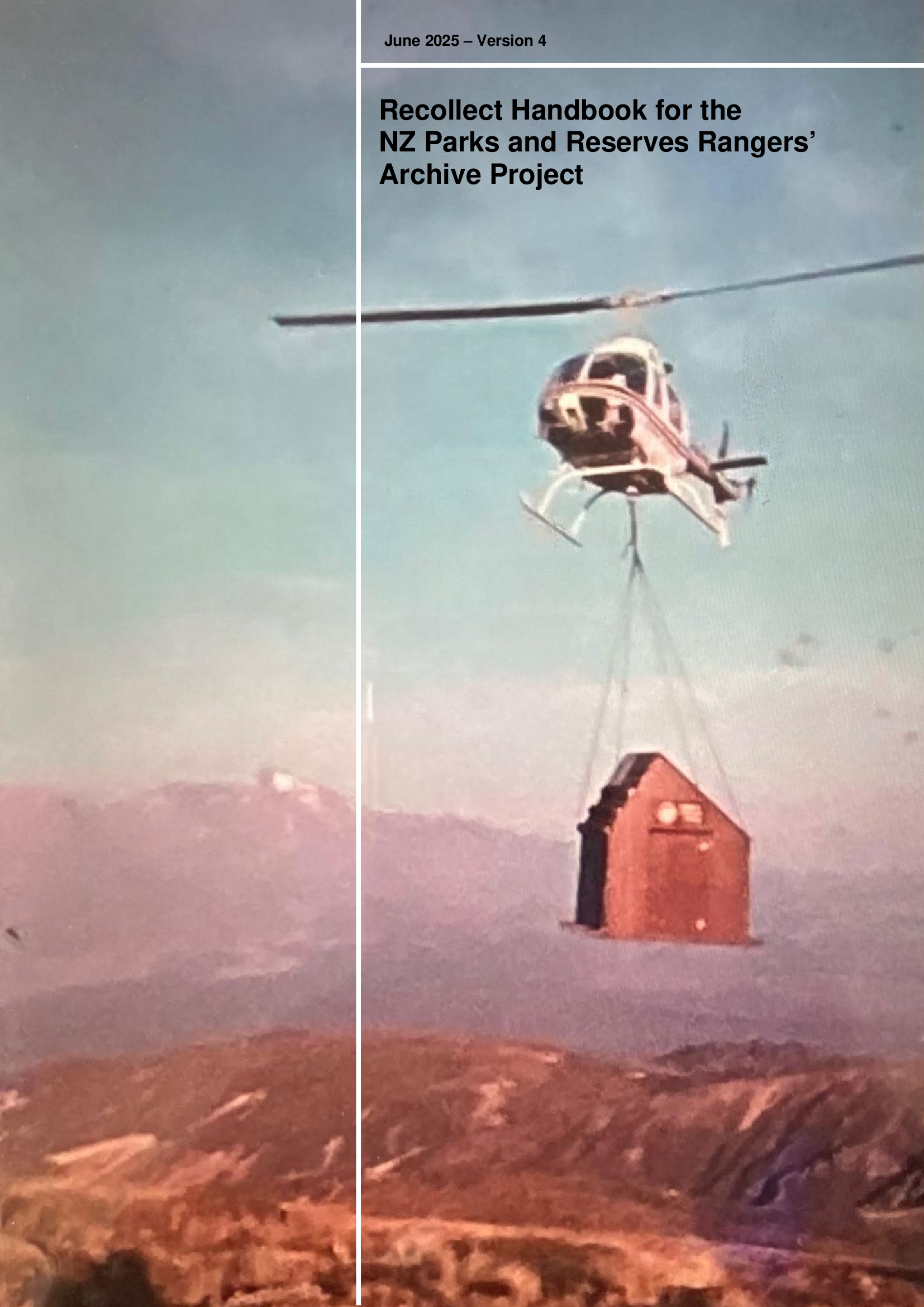 Ver 4 Recollect Handbook for Rangers' Archive