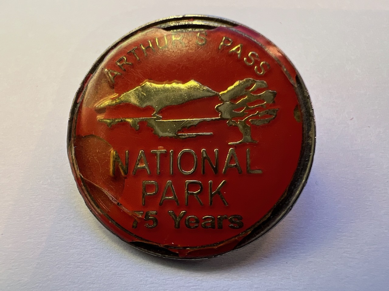 75th Anniversary Badge: Arthur's Pass National Park