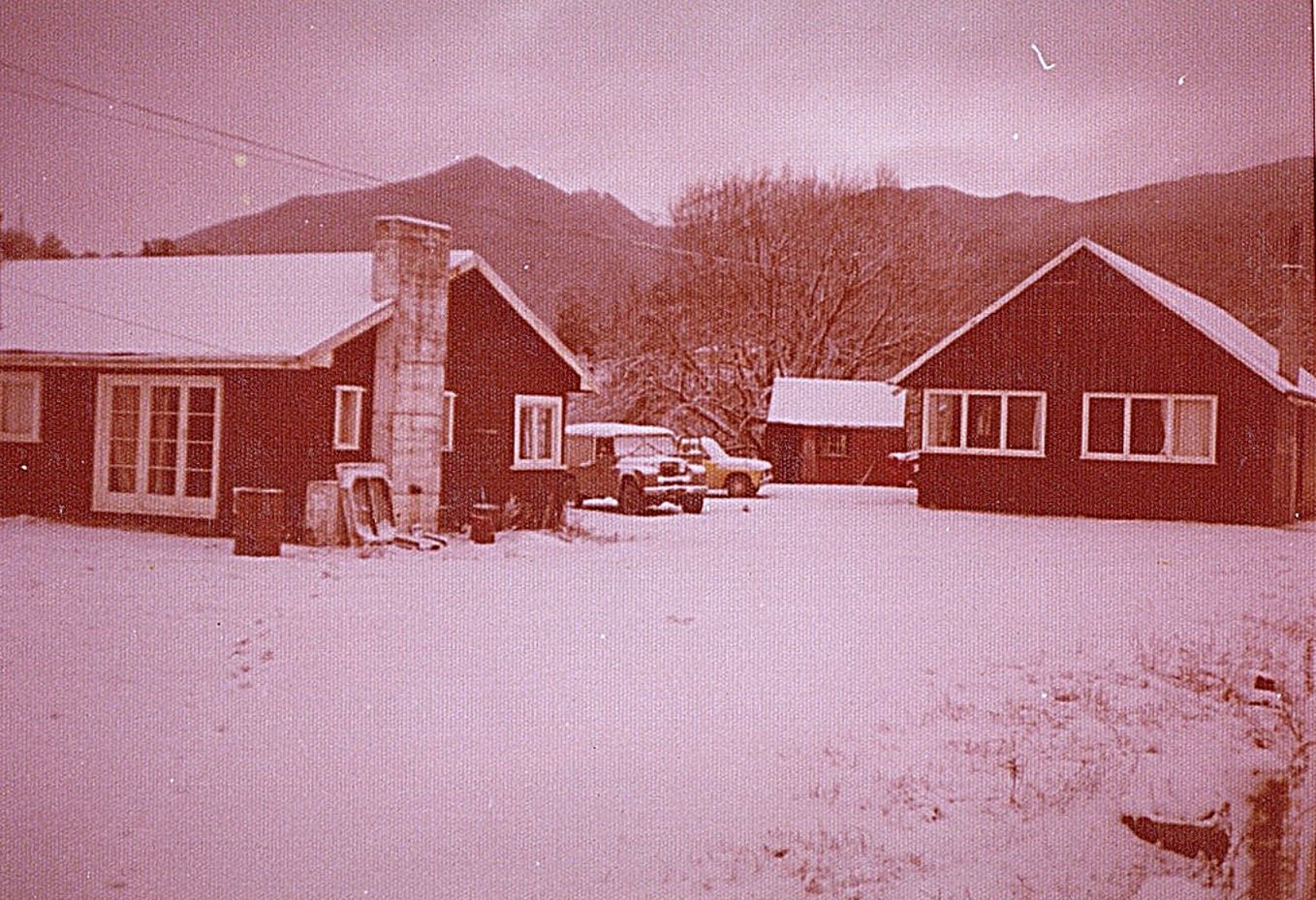 Houses at Springs Junction ranger base before development