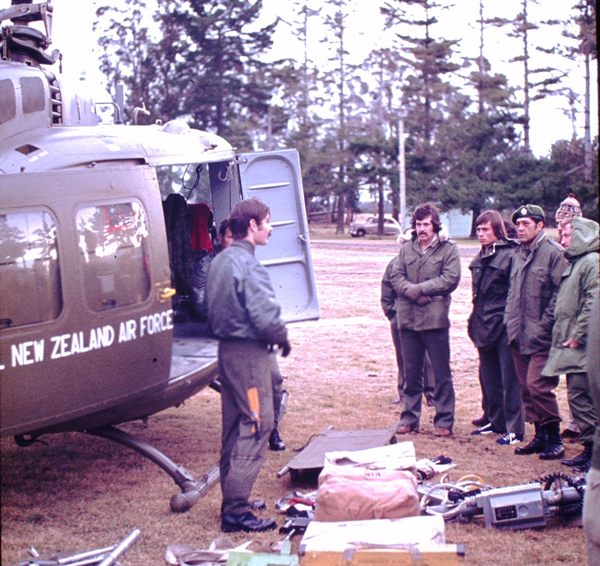 First Aid training, Burnham Military Base