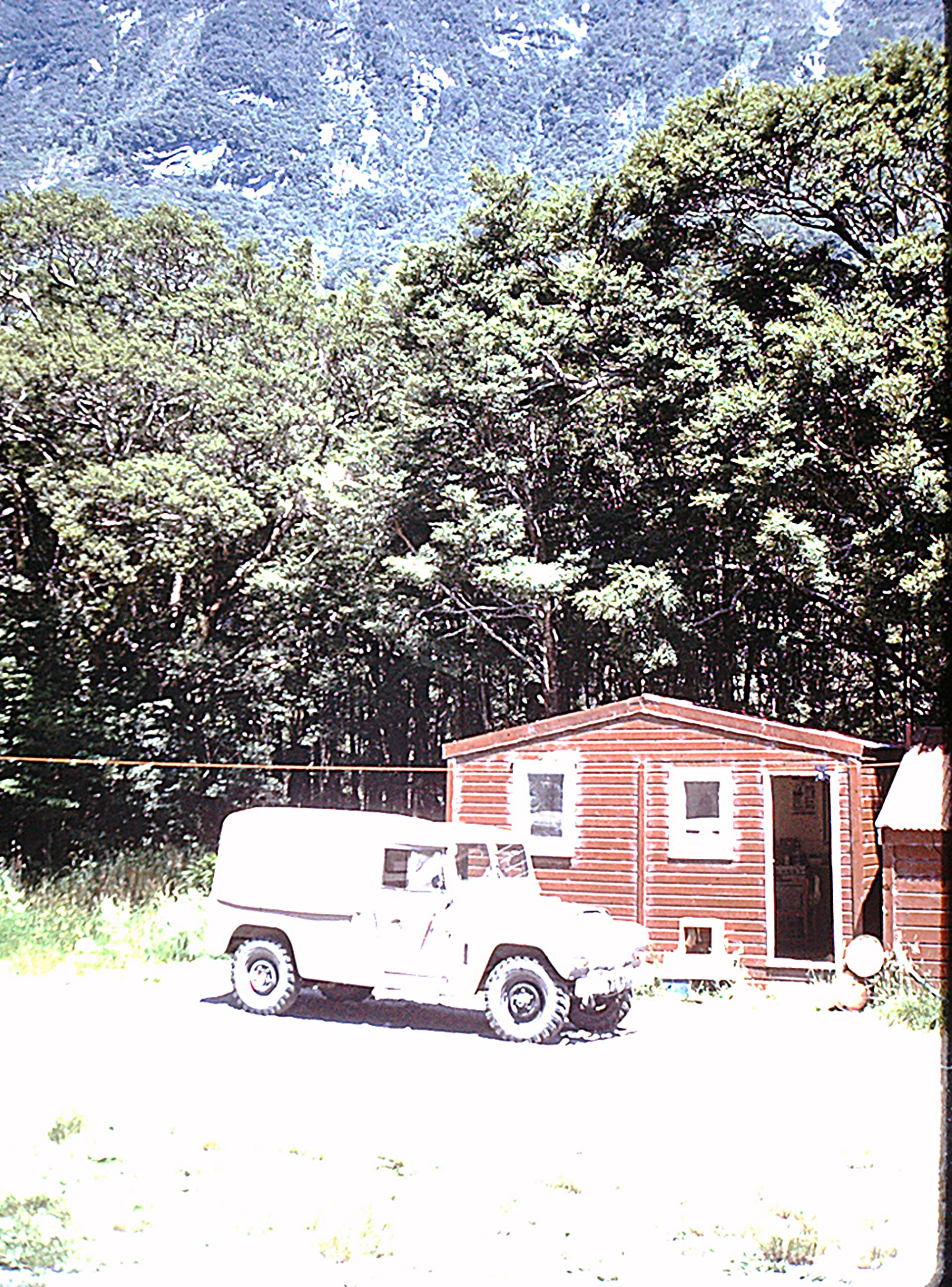 Cascade Creek "Tool shed": Fiordland National Park.  