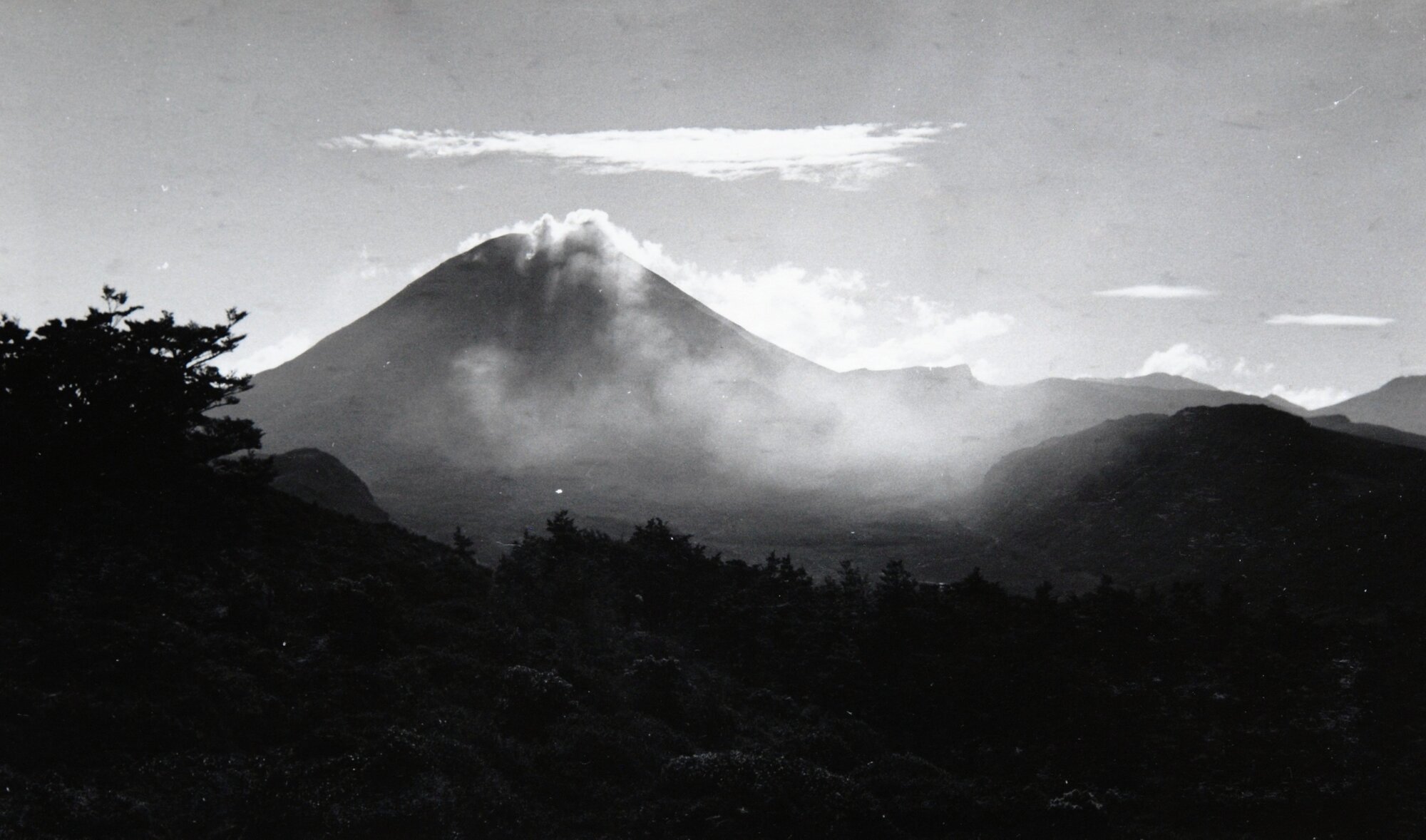 Mount Ngauruhoe: Tongariro National Park 1974