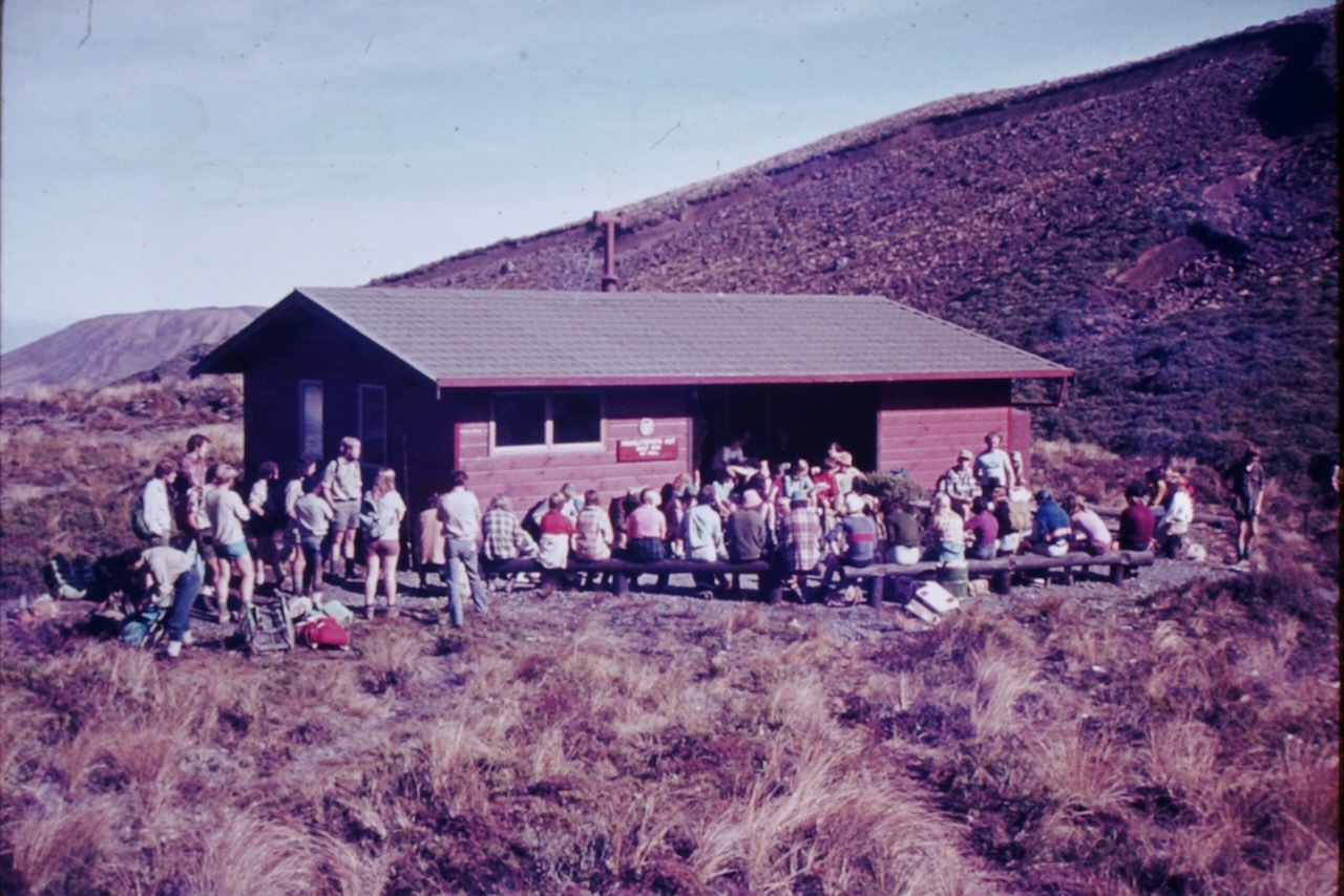 Mangatepopo Hut : Tongariro National Park, 1980 TNP Summer Programme