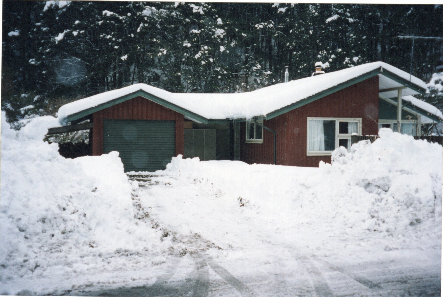 Ranger's house:  Arthur's Pass National Park, 1994