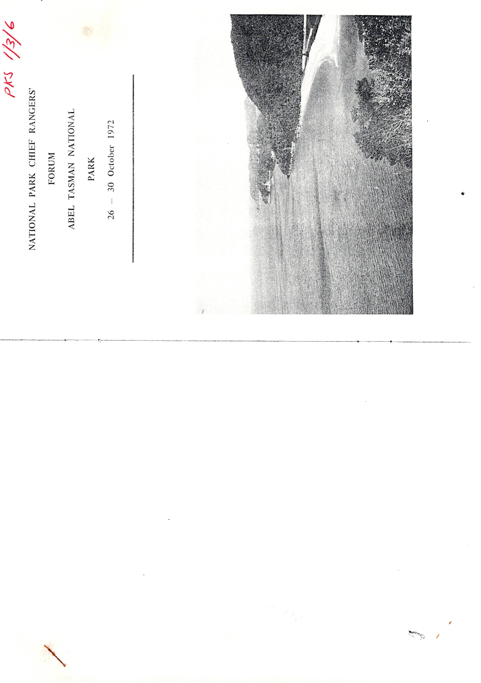 National Park Chief Rangers Forum 