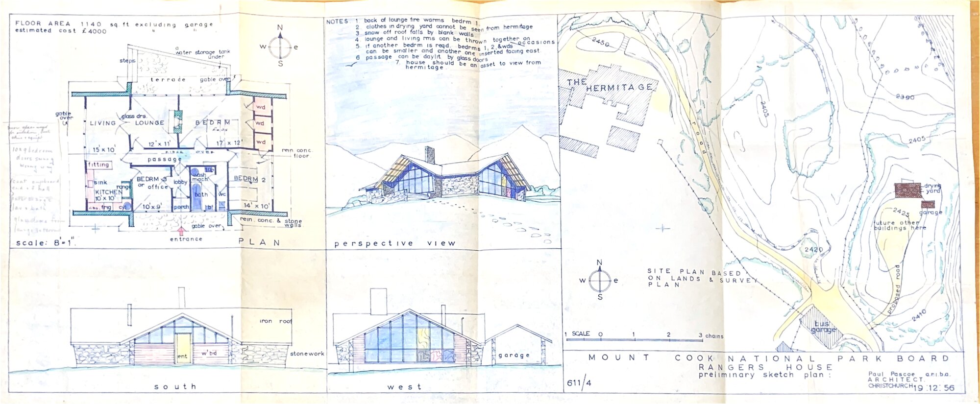 Mount Cook National Park Board Rangers House