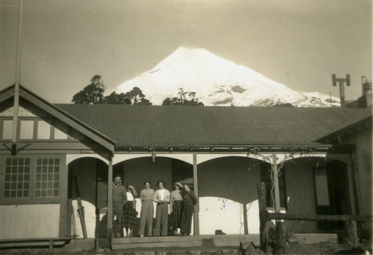 North Egmont Chalet late 1940s