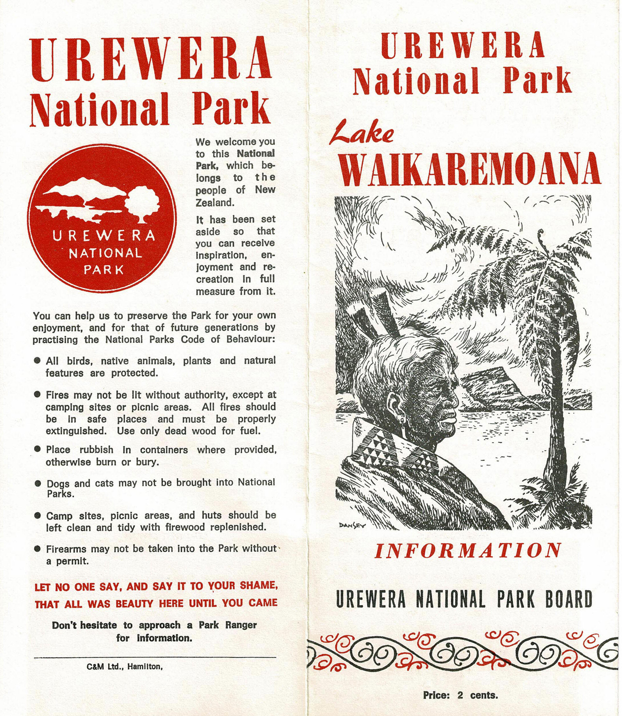 Lake Wakaremoana: Urewera National Park