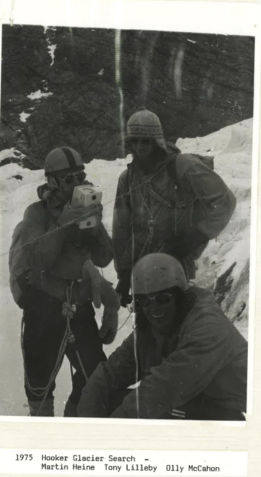 Hooker Glacier search: Aoraki Mount Cook National Park